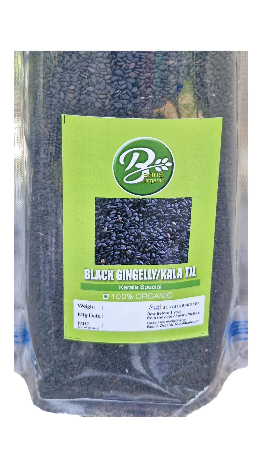 Beons Organic Natural Black Til Seeds/Kaale Til/Sesame seeds/Black Gingelly/Ellu 300Gm (B0CZHPXTKL) Amazon Price History, Amazon Price Tracker