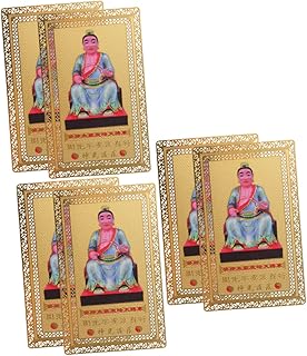 Hemoton Amuleto De Cartão Amuleto Religioso Amuleto Requintado Cartão De Proteção De Liga Amuleto Portátil De Sucesso E Proteção Amuleto De Estilo Taisui Cartões De Bênção Amuleto