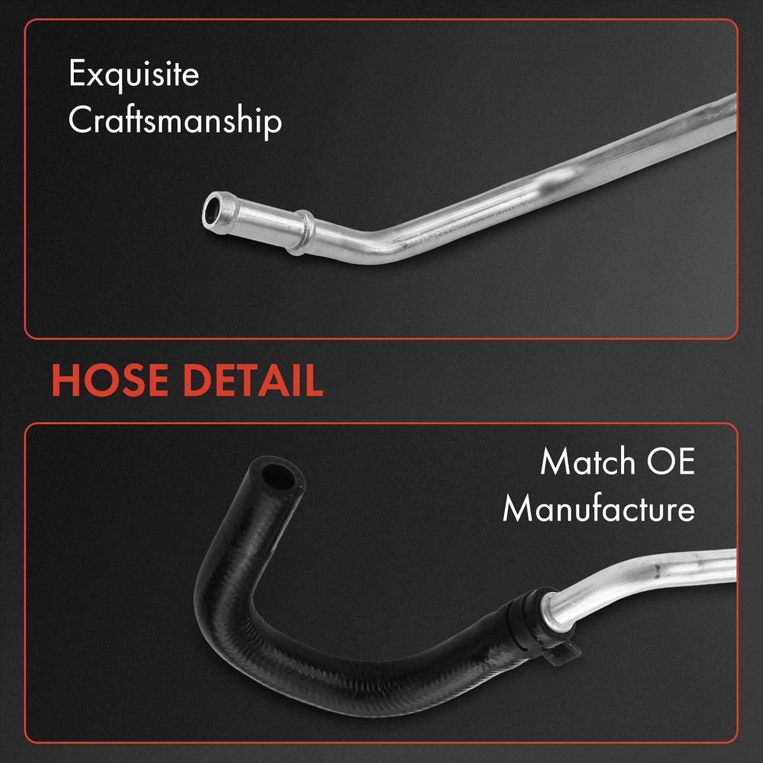 A-Premium Power Steering Return Hose Line Assembly Compatible with Toyota Sienna 2004-2010 3.3L, Reservoir to Pump