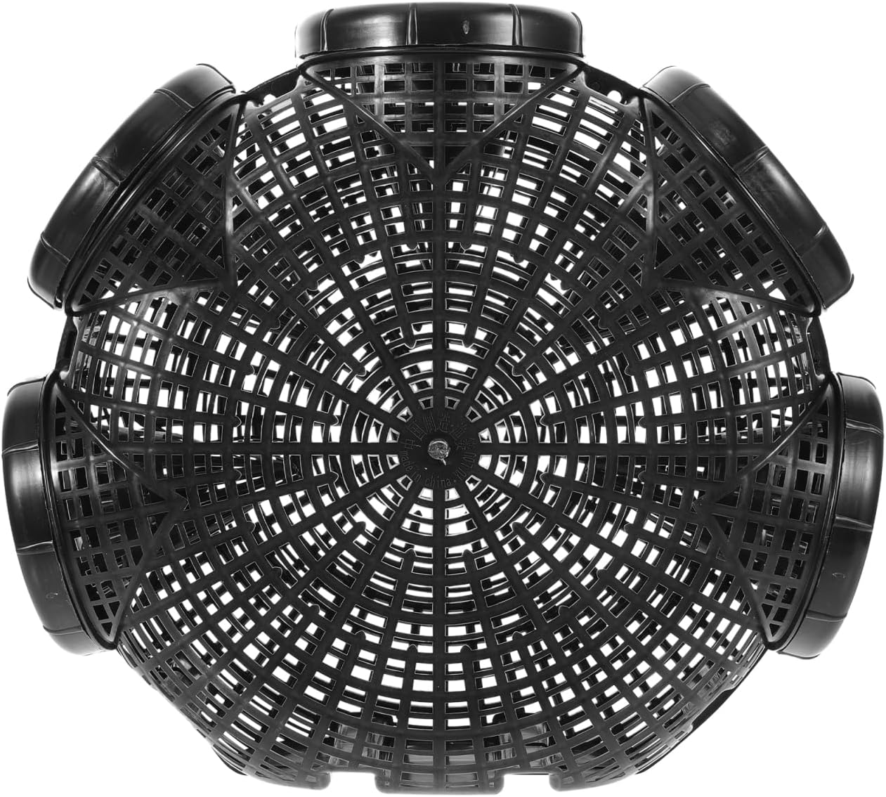 Toddmomy Reusable Crawfish Trap Cage Detachable Fish Trap Net for Crawfish Crab Shrimp and EEL Portable Bait for Freshwater and Saltwater 13.18 X 11.61 X 4.72 in
