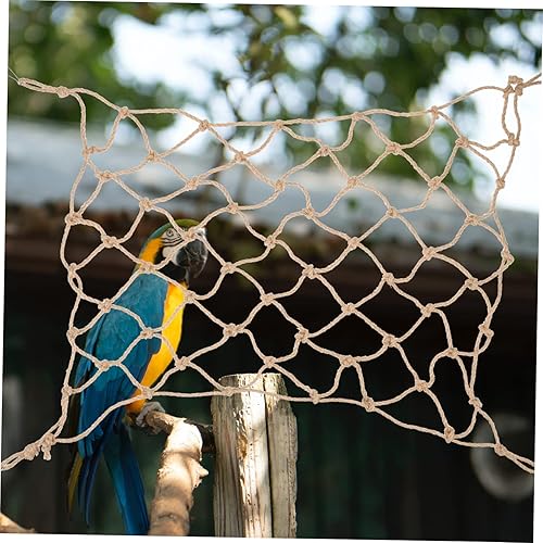 Miniatura 3 de Mipcase Juguetes de escalada, 2 piezas, red de escalada para loros, cuerda de escalada para pájaros, hamaca para mascotas, pinzón, accesorios para