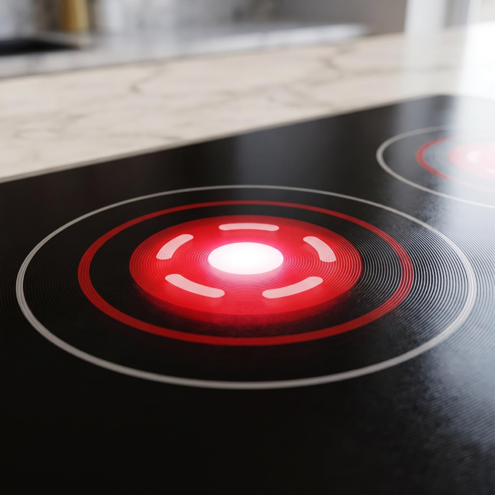 Didiseaon Cocina de Juguete con Placa de Inducción, Luces Interactivas y Diseño Realista, Accesorios para Juego de Roles Infantil, para Niños Pequeños y Preescolares, Interior