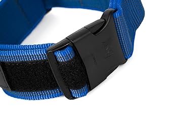 Julius-K9 Color And Gray Collar With Handle And Interchangeable Patch, 50 Mm (49-70 Cm), Pink-Gray