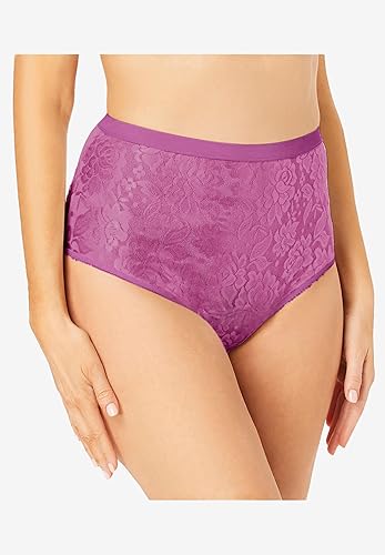 Miniatura 3 de Comfort Choice - Calzones de incontinencia de encaje para mujer, talla grande, paquete de 2 unidades