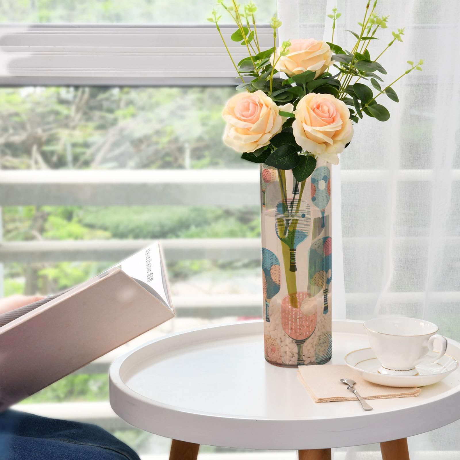Amazon.com: Colorful Pickleball Rackets Vases for Flowers, 11.8