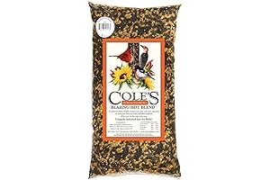 Cole's No-Mess Blazing Hot Blend Bird Seed, 5-Pound