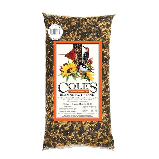 Cole's BH20 Blazing Hot Blend Bird Seed, 20-Pound