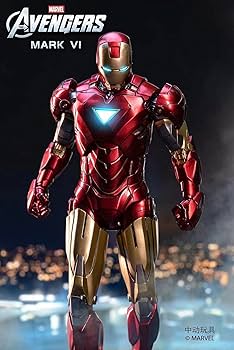 ZDtoys マーベルレジェンド アイアンマン マーク5.6 フィギュア Amazon.co.jp: 「愛玩具」ZDTOYS 中動玩具 1/10 MARVEL IRON MAN