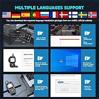 Vista 9 de ANCEL BZ700 Mercedes Benz Sprinter Smart OBD2 Scanner, Full System Automotive Car Code Reader with All Reset Services, Battery Registration ABS