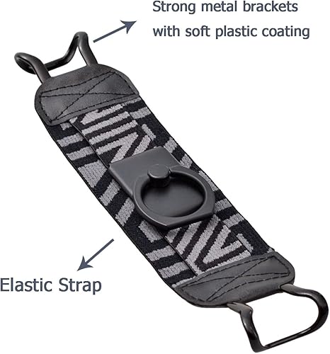 Miniatura 5 de TFY Correa de mano de seguridad con anillo de metal de rotación 360 y soporte para lectores electrónicos Kindle - HD 6  PaperwhiteVoyage