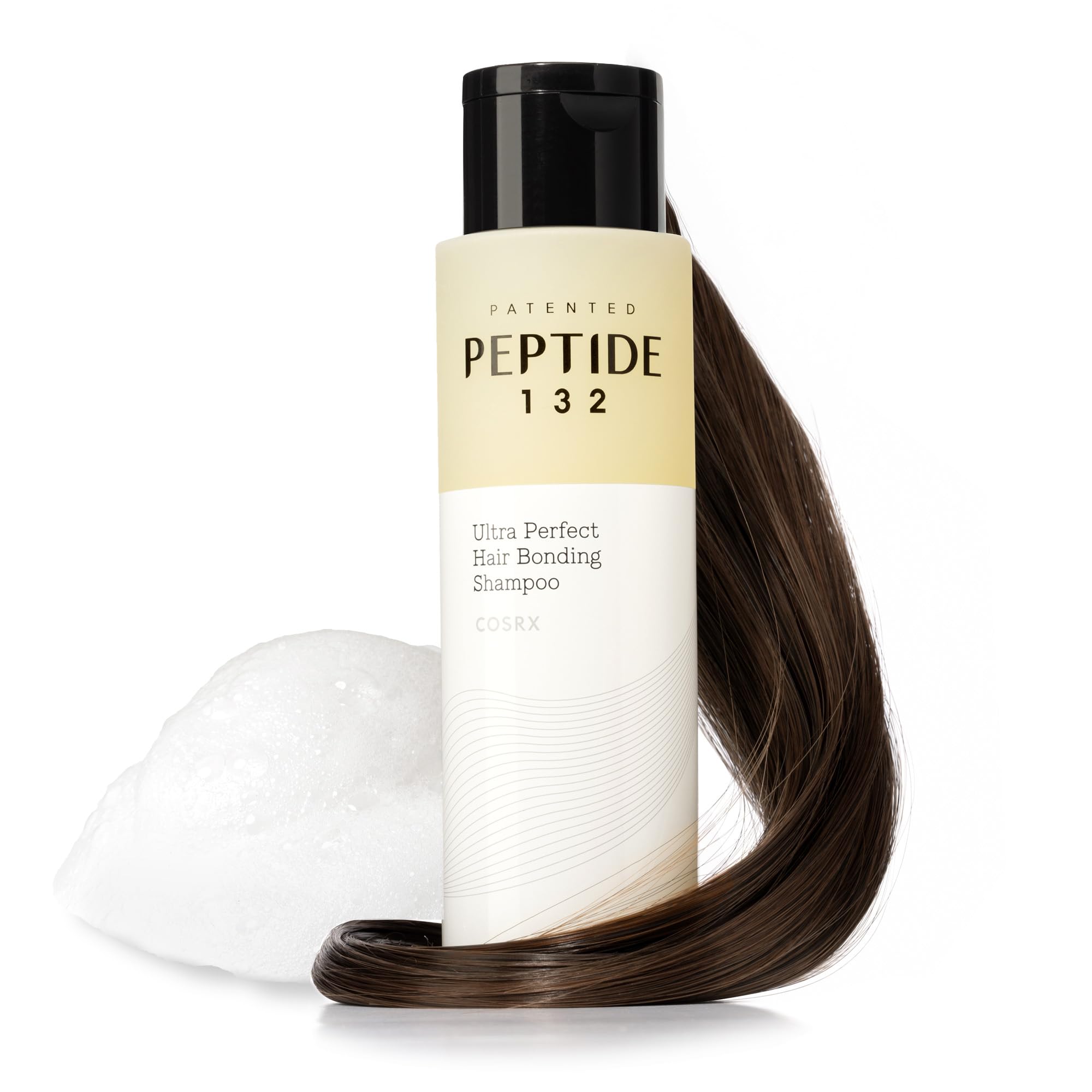 COSRX PEPTIDE 132 Hair Bonding Shampoo, Daily Scalp Treatment for Dandruff Dry, Itchy or Flaky Scalp