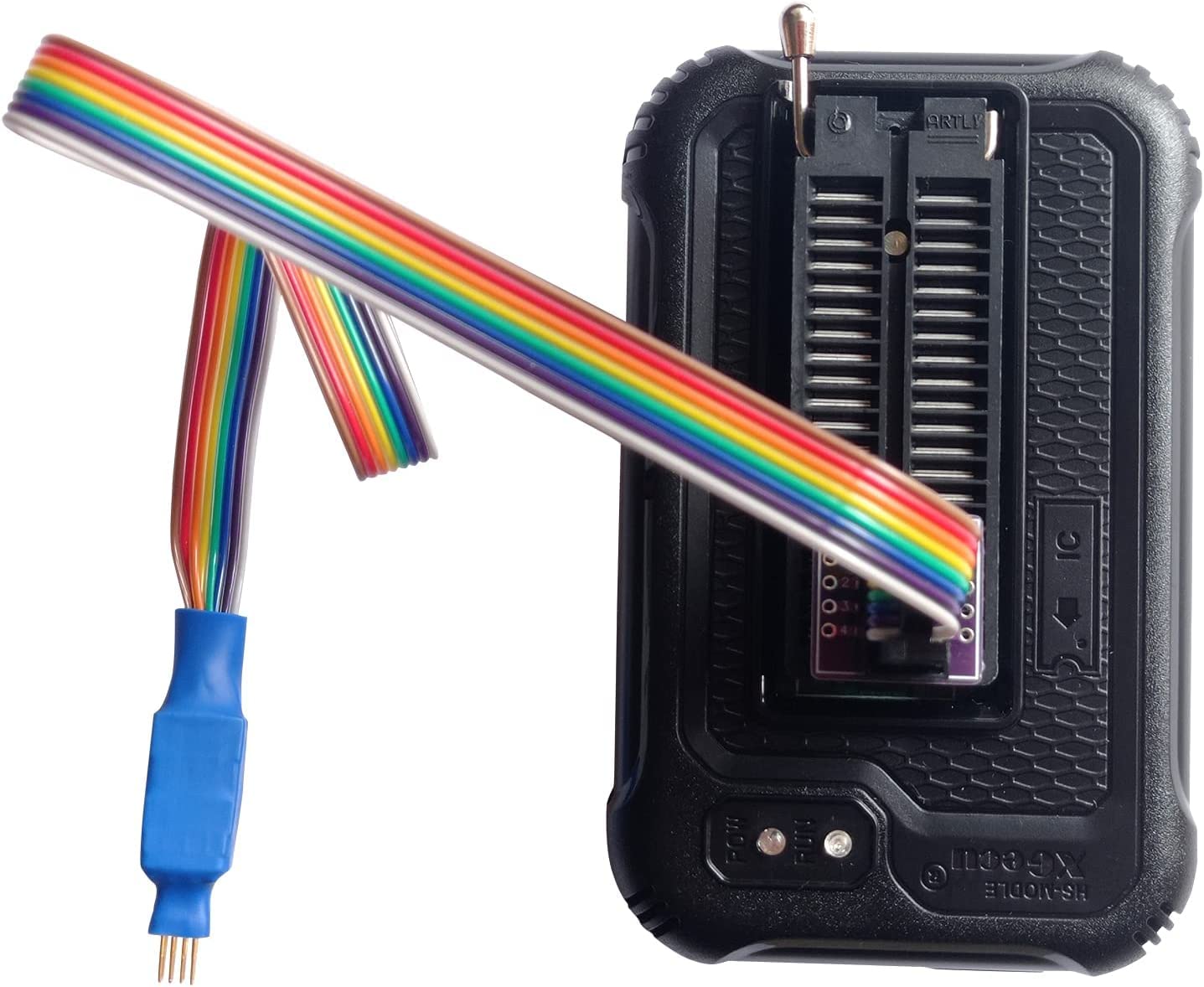 SOIC8 SOP8 Test Clip Probe Line 208mil pour EEPROM 93CXX/25CXX/24CXX Circuit Chip IC Programming on USB Programmer TL866 T48 RT809F RT809H