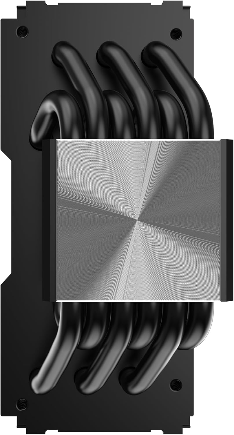 Cooler Master Hyper 612 Apex Disipador de CPU – 6 Tubos Superconductores (TDP 260 W), 2 Ventiladores Mobius 120P 120mm, Disipador de Calor Compacto, RAM Cero Interferencia – Admite Sockets AMD e Intel 7