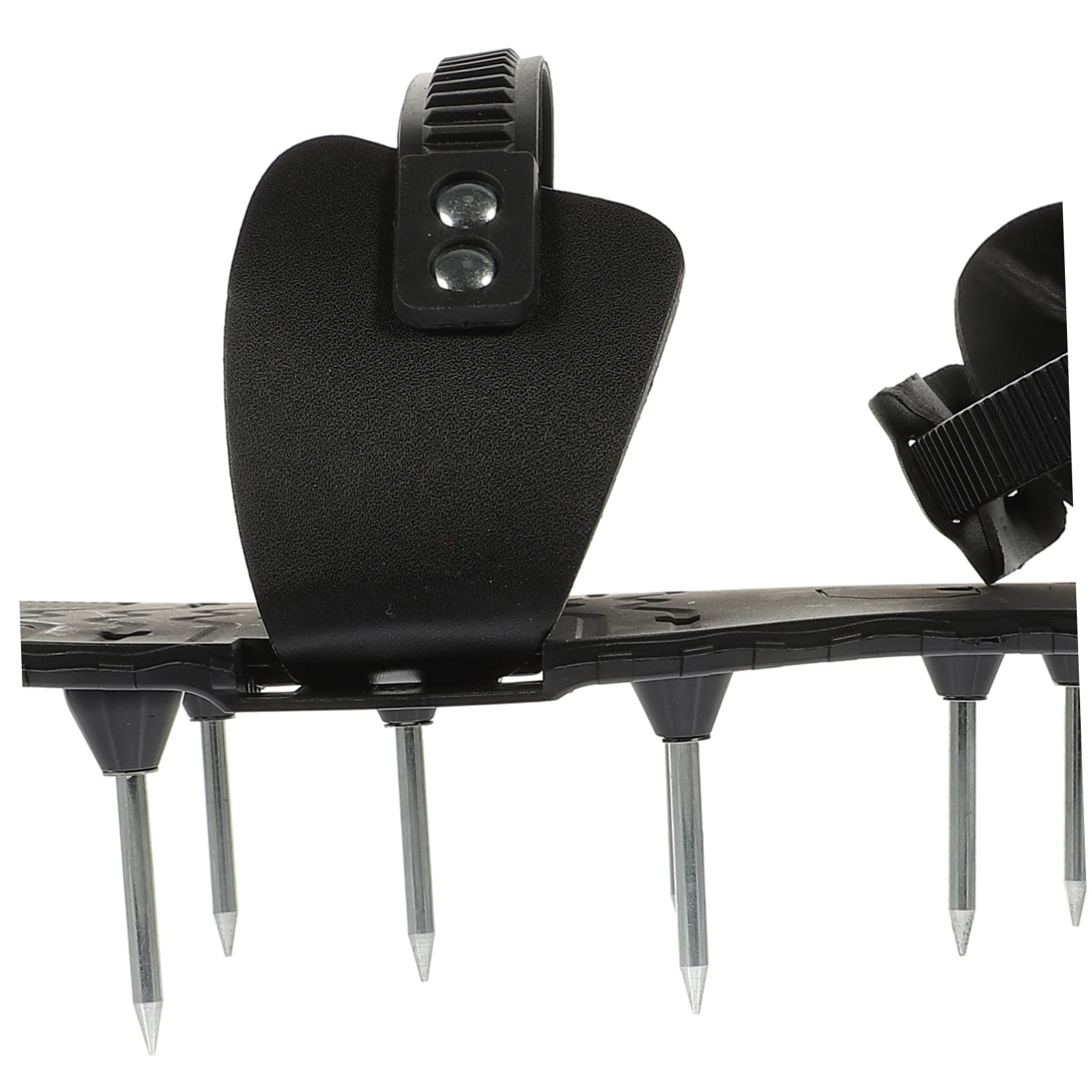 Mikikit 1 Paire Chaussures Aérateur de Gazon Sandales de Jardin avec Pointes pour Aération Sol Outils de Jardinage Pratiques pour Pelouses et