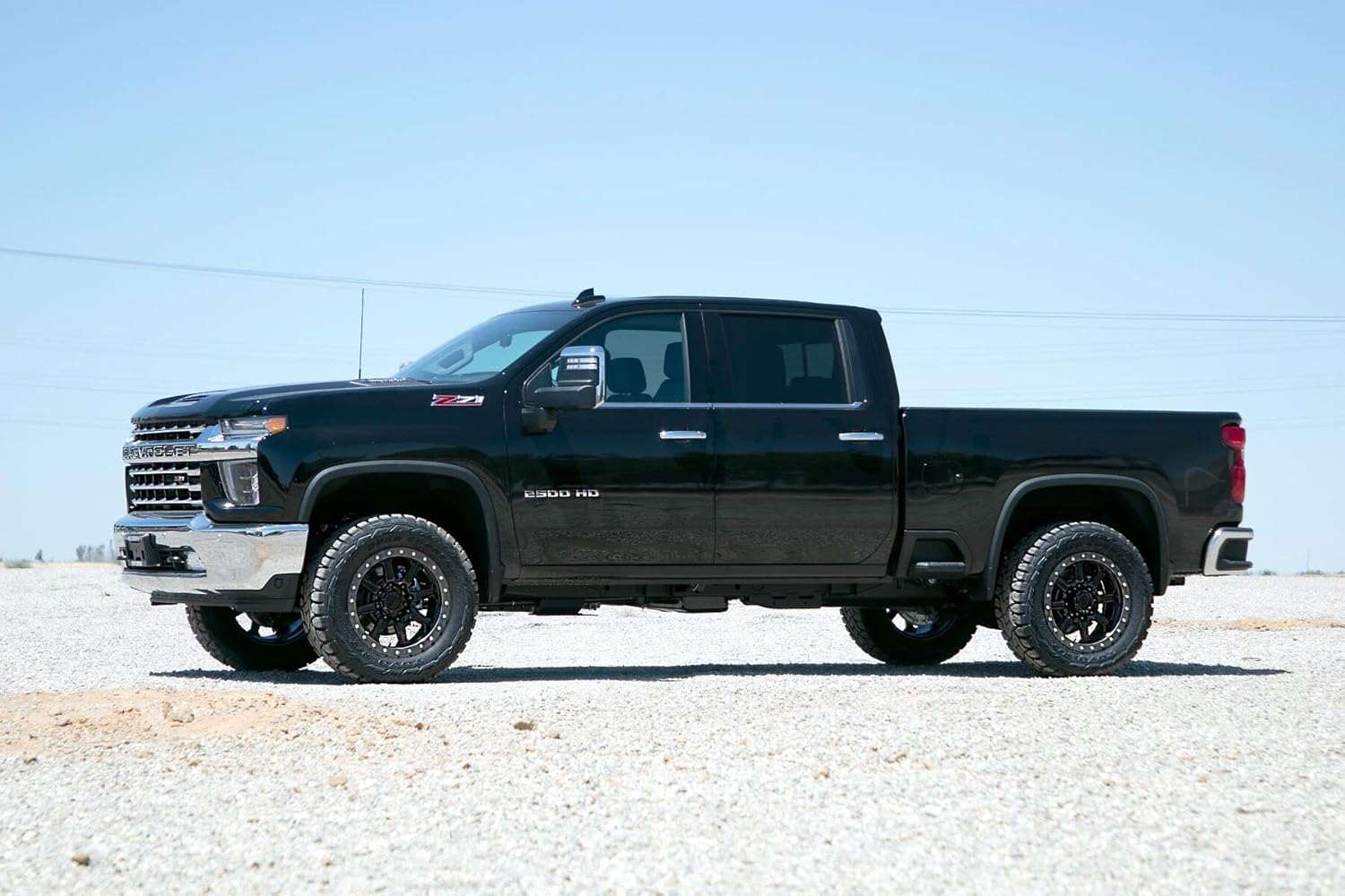 Cognito 2" Economy Leveling Kit Forged Torsion Keys, Rear Lift Blocks/U-Bolts & Front Shock Extenders Compatible with 2020+ Silverado/Sierra 2500HD/3500HD 2WD/4WD