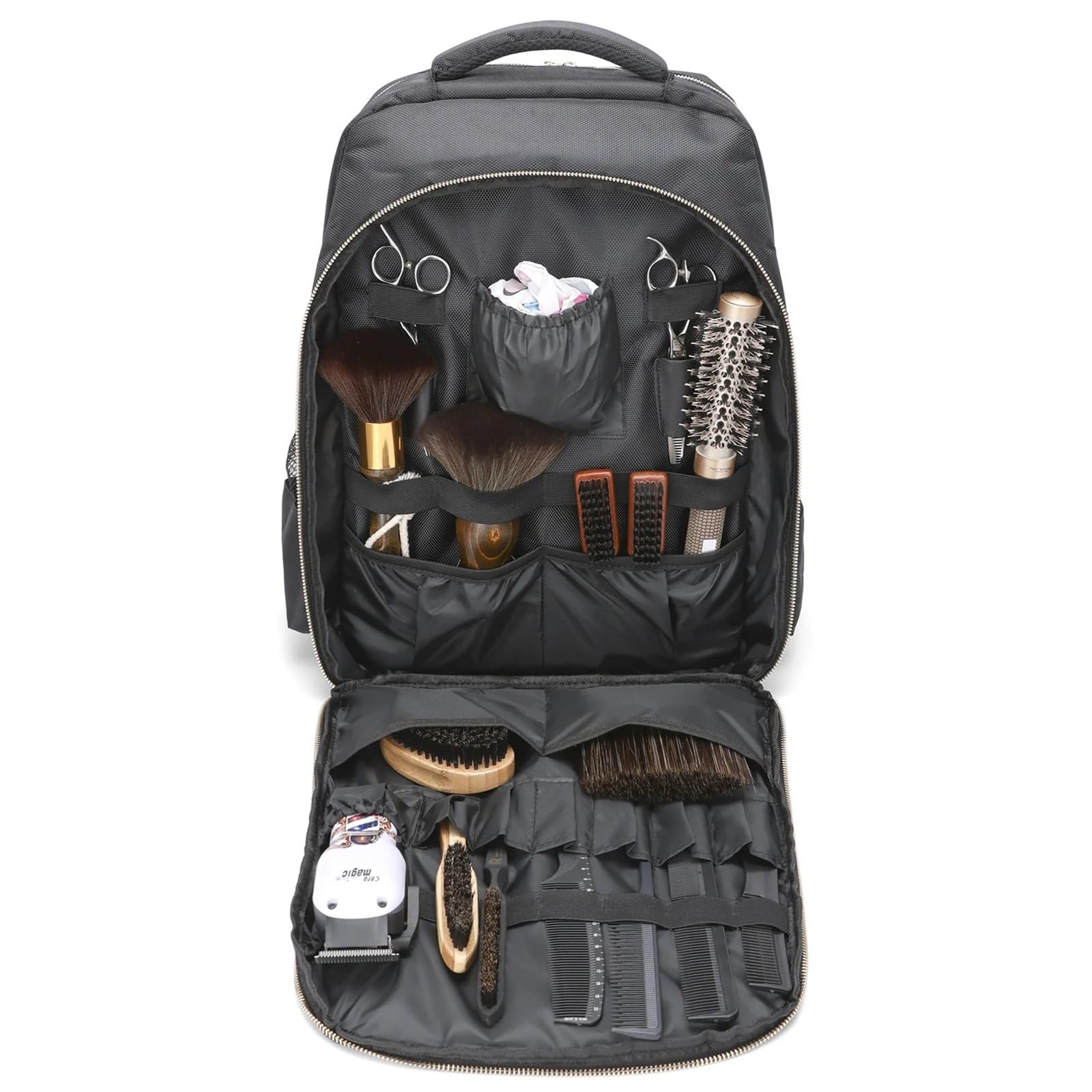 Friseur-Rucksack, Reise-Aufbewahrungsbeutel, Friseur-Werkzeug-Aufbewahrungspaket, Make-up-Rucksack, großes Fassungsvermögen