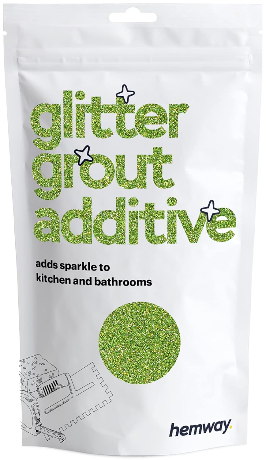 Hemway Glitter Grout Tile Additive 100g for Tiles