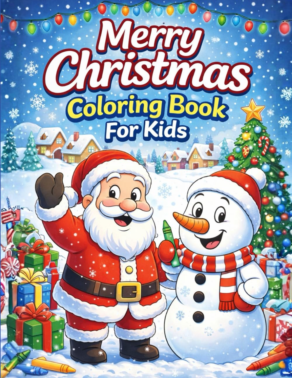 MERRY CHRISTMAS COLORING BOOK FOR KIDS: Color, Dream and Enjoy this Magical Christmas Adventure!