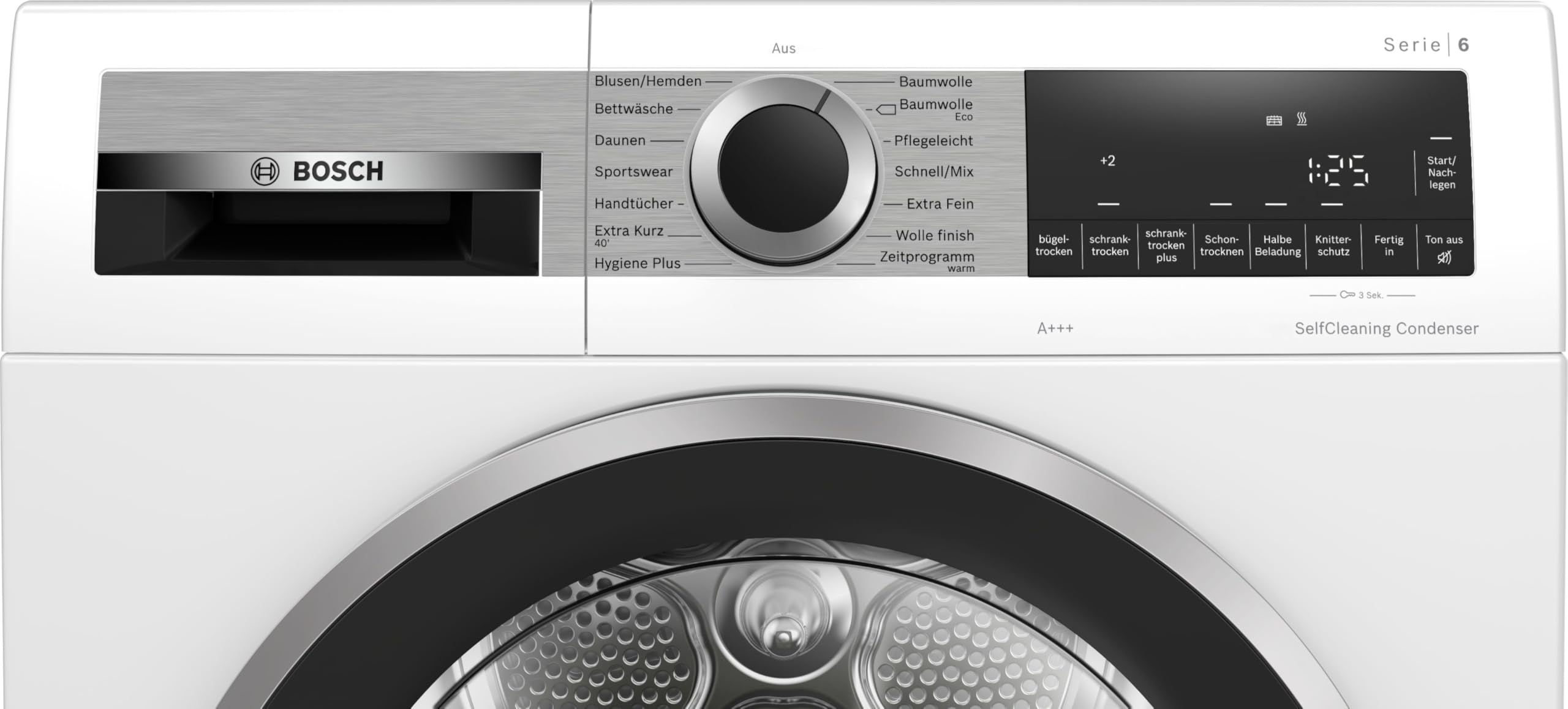 Bosch Serie 6 Wärmepumpentrockner 8 kg WQG235D00 Auto Dry Sensitive Drying-System