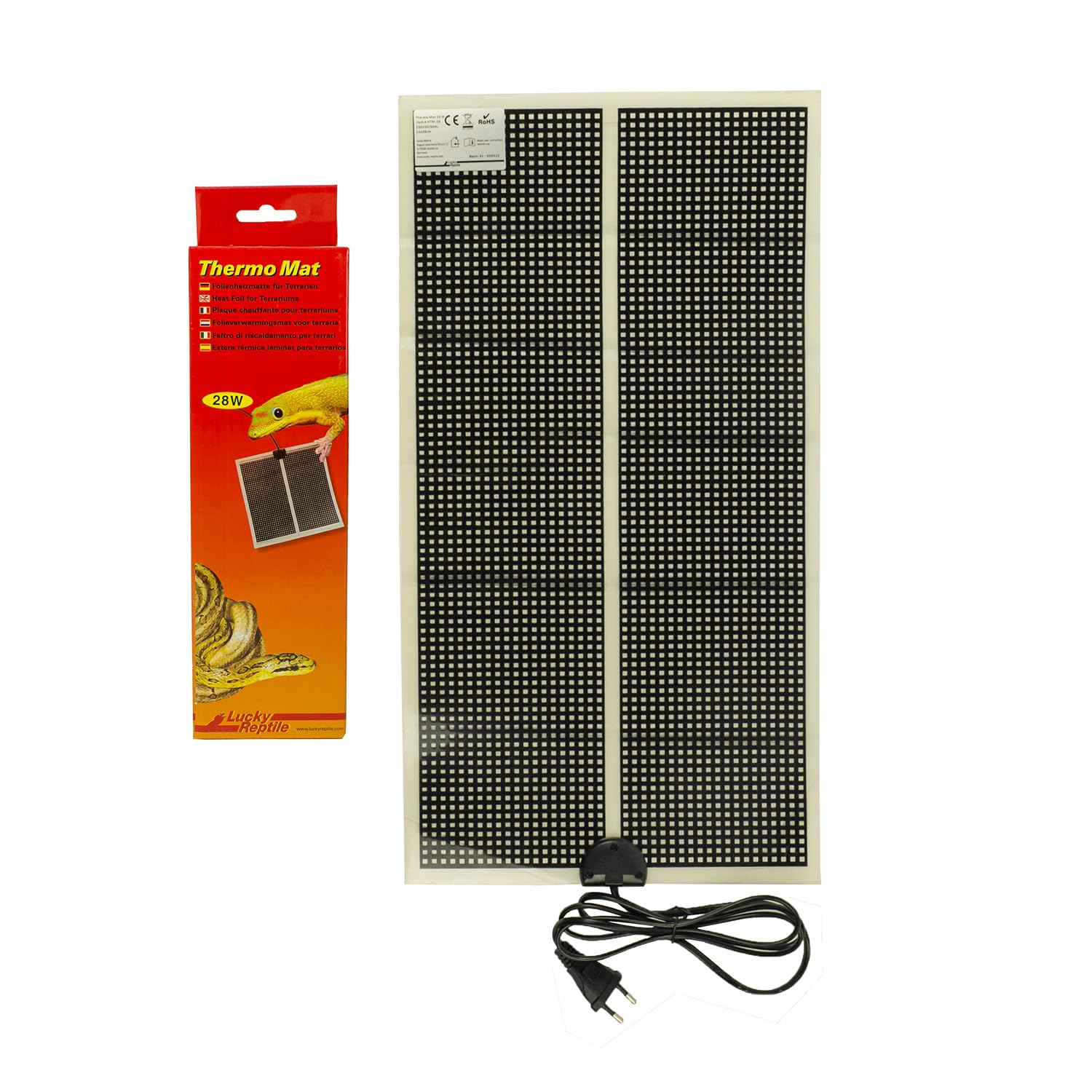 Lucky Reptile HTM-28 Heizmatte für Terrarien 28 W, 53 x 28 cm