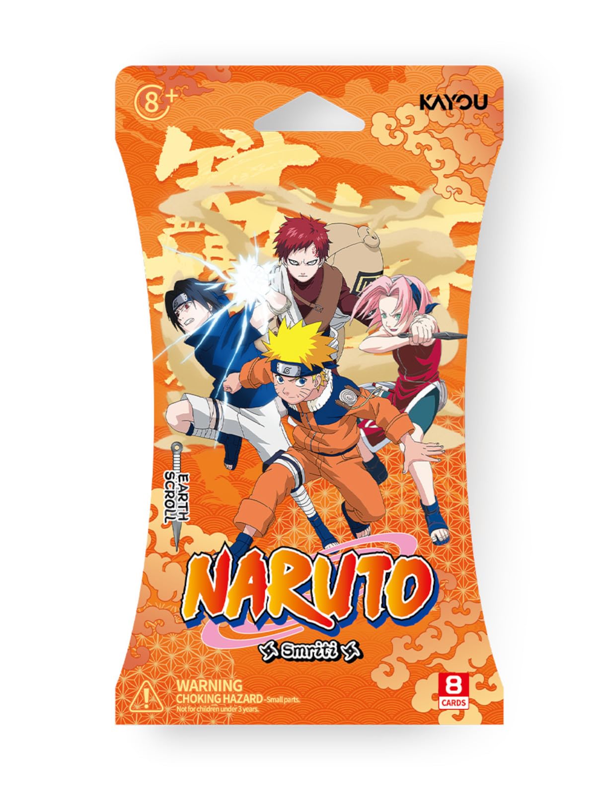 Kayou Limited | NARUTO: Smriti Collectible Cards - Earth Scroll 1-A | Trading Cards | Ages 8+