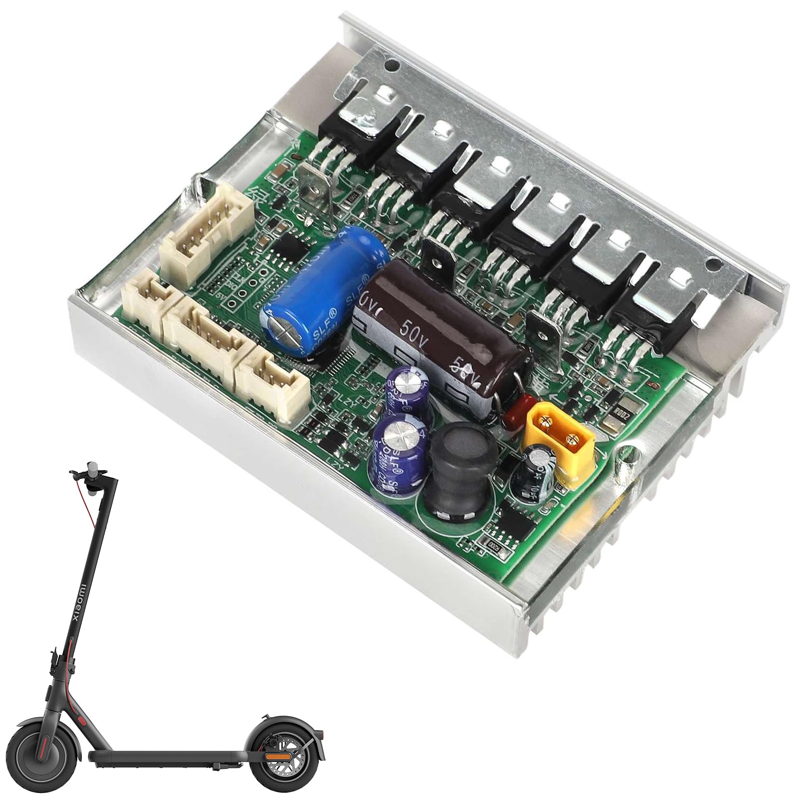 Electric Scooter Motherboard Controller for Xiaomi 4/4 Pro Electric Scooter Circuit Board Controller Accessories Replacement Parts Motherboard Scooter Controller Central Control Unit