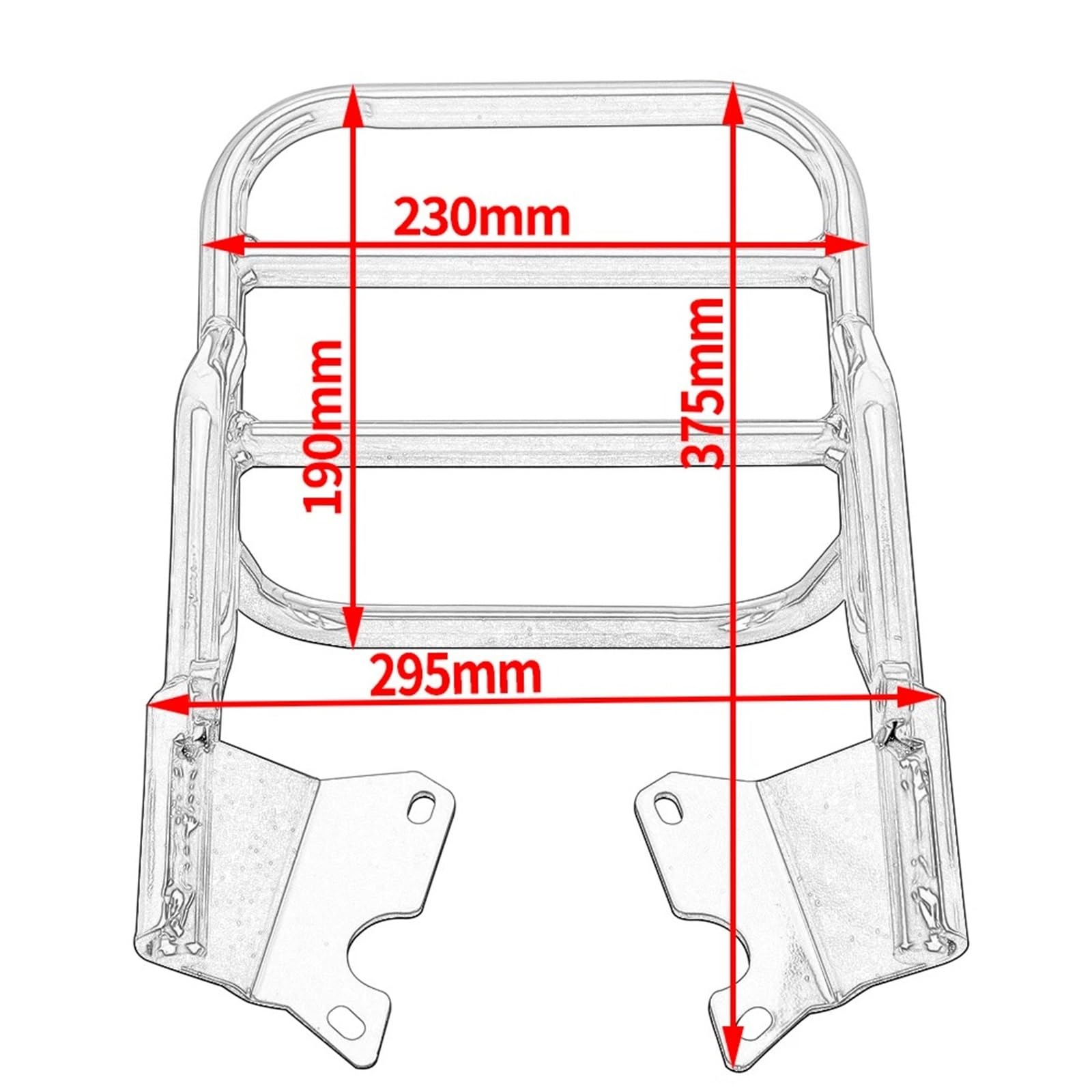 Portapacchi Esteso Supporto Mensola Portapacchi Posteriore Supporto Per BMW R NineT R9T Per Scrambler Urban GS 2014-2023 2022 2021 2020 2019 2018 Accessori Moto