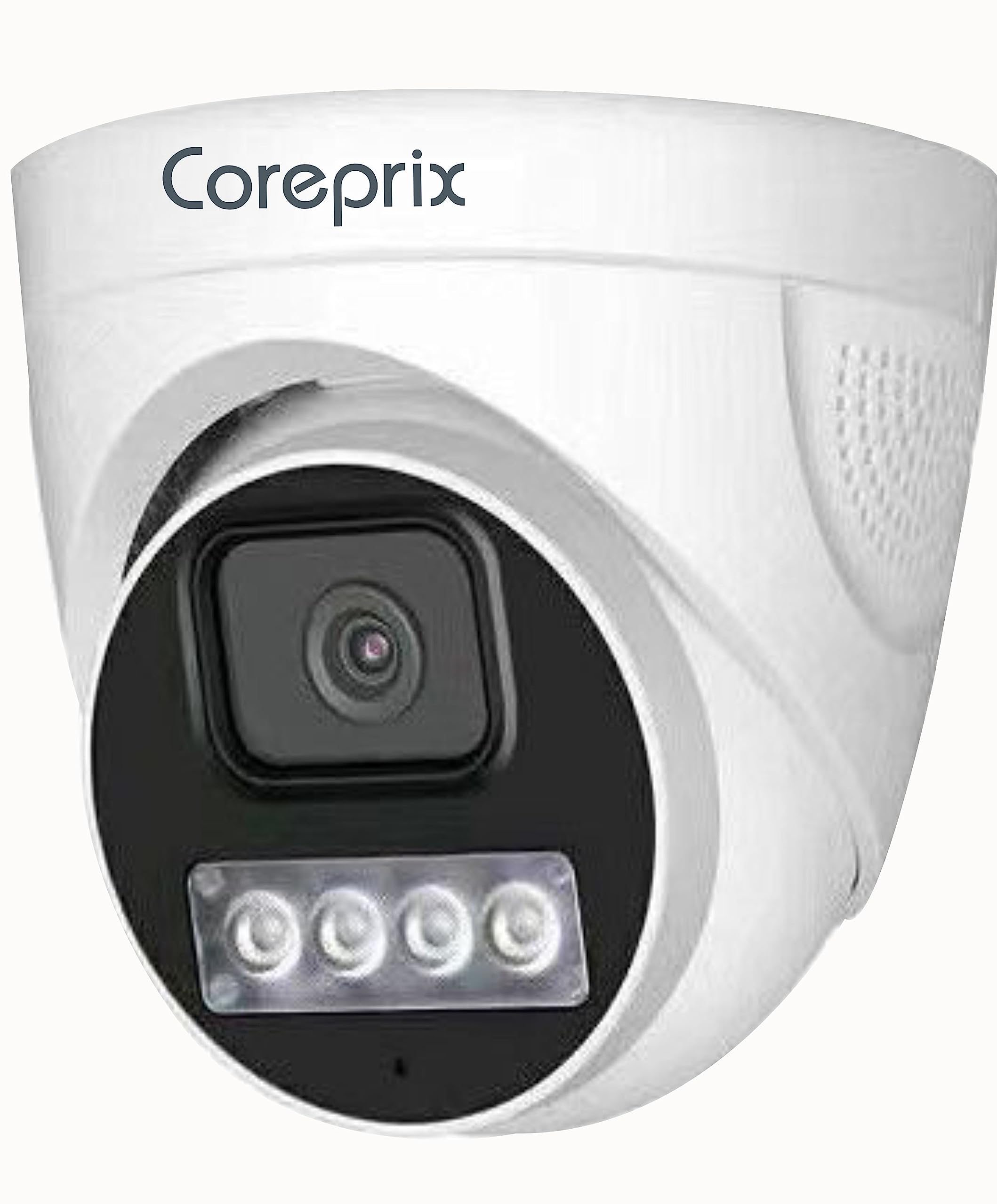 4MP IP Color/Dual Dome Camera with POE & Inbuilt MIC-image-4