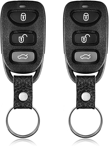 2 Keylessbest Reemplazo para Hyundai Sonata 2011 2012 2013 2014 2015 Control remoto OSLOKA-950T 4 botones 315MHz