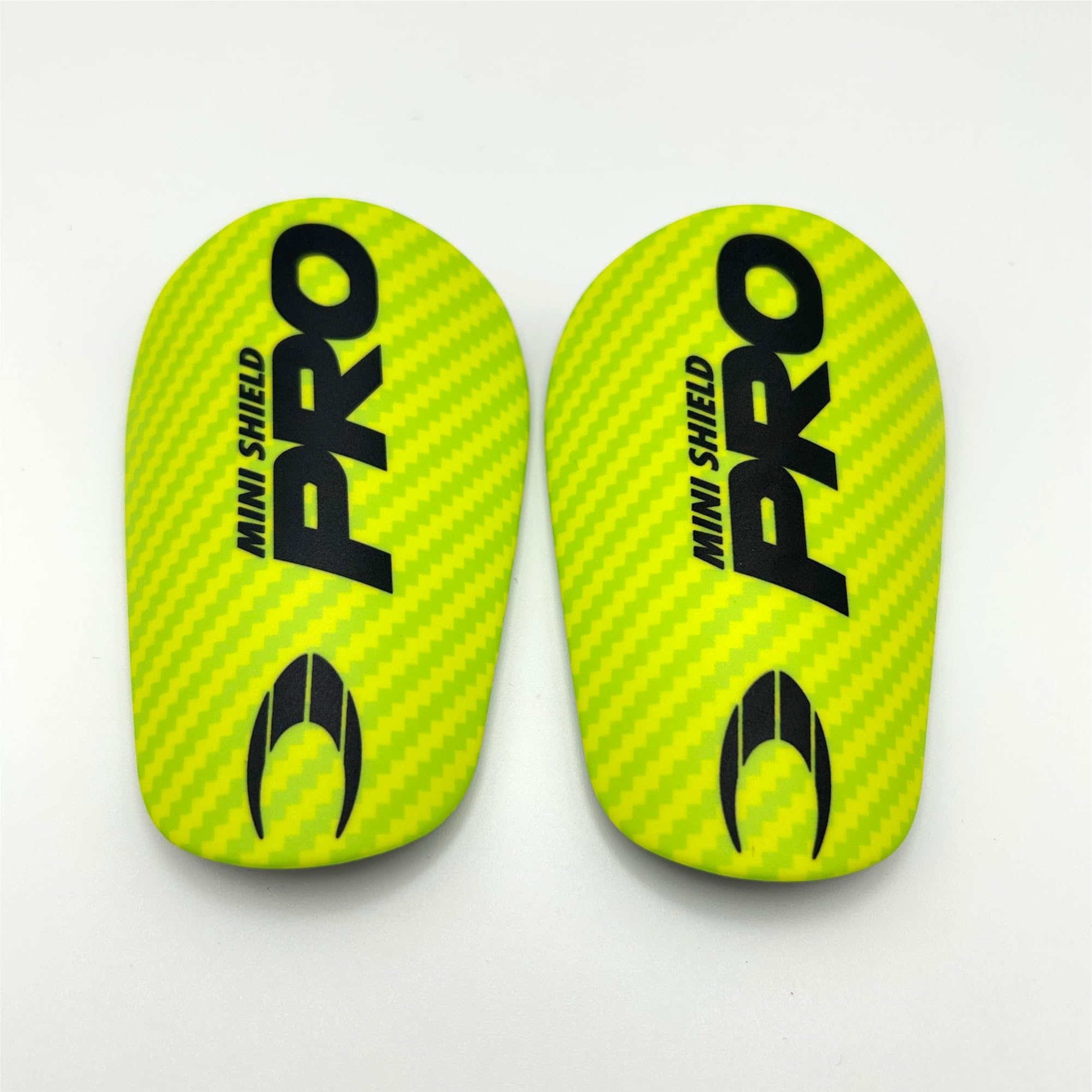 HO Soccer Mini Espinilleras Lime, Unisex, Talla Única