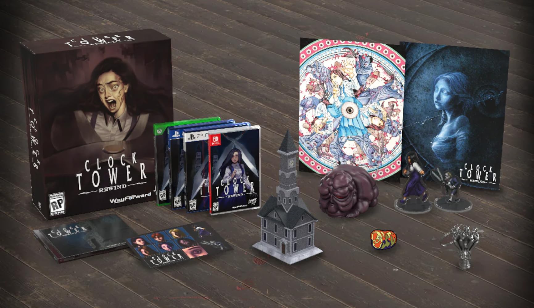 Amazon.com: Limited Run Games Clock Tower Rewind Collector's