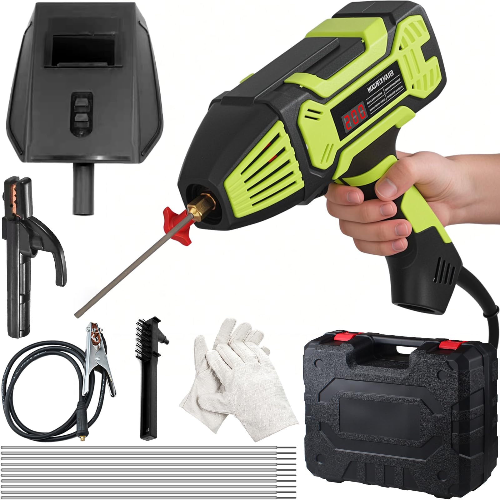 Máquina de soldadura portátil: soldadora de arco portátil versátil con tecnología IGBT Inverter, características de coincidencia automática y diseño ligero para tareas de soldadura precisas y