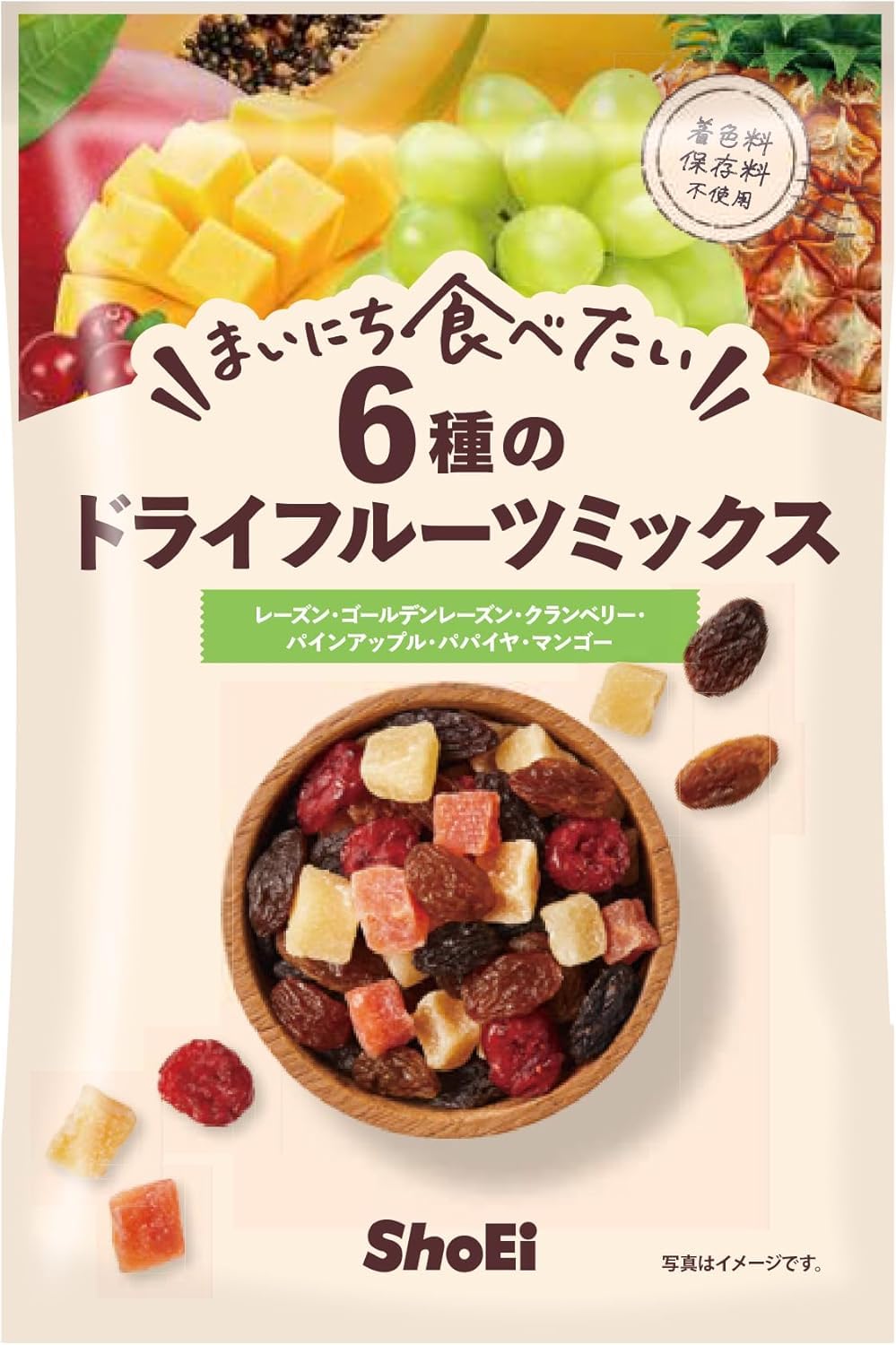 Amazon | 正栄食品工業 まいにち食べたい 6種のドライフルーツミックス