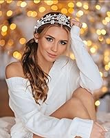 Vista 60 de HEIDKRUEGER Diademas para el día de San Valentín con diamantes de imitación con purpurina y corazón para el cabello, accesorios para el día de San