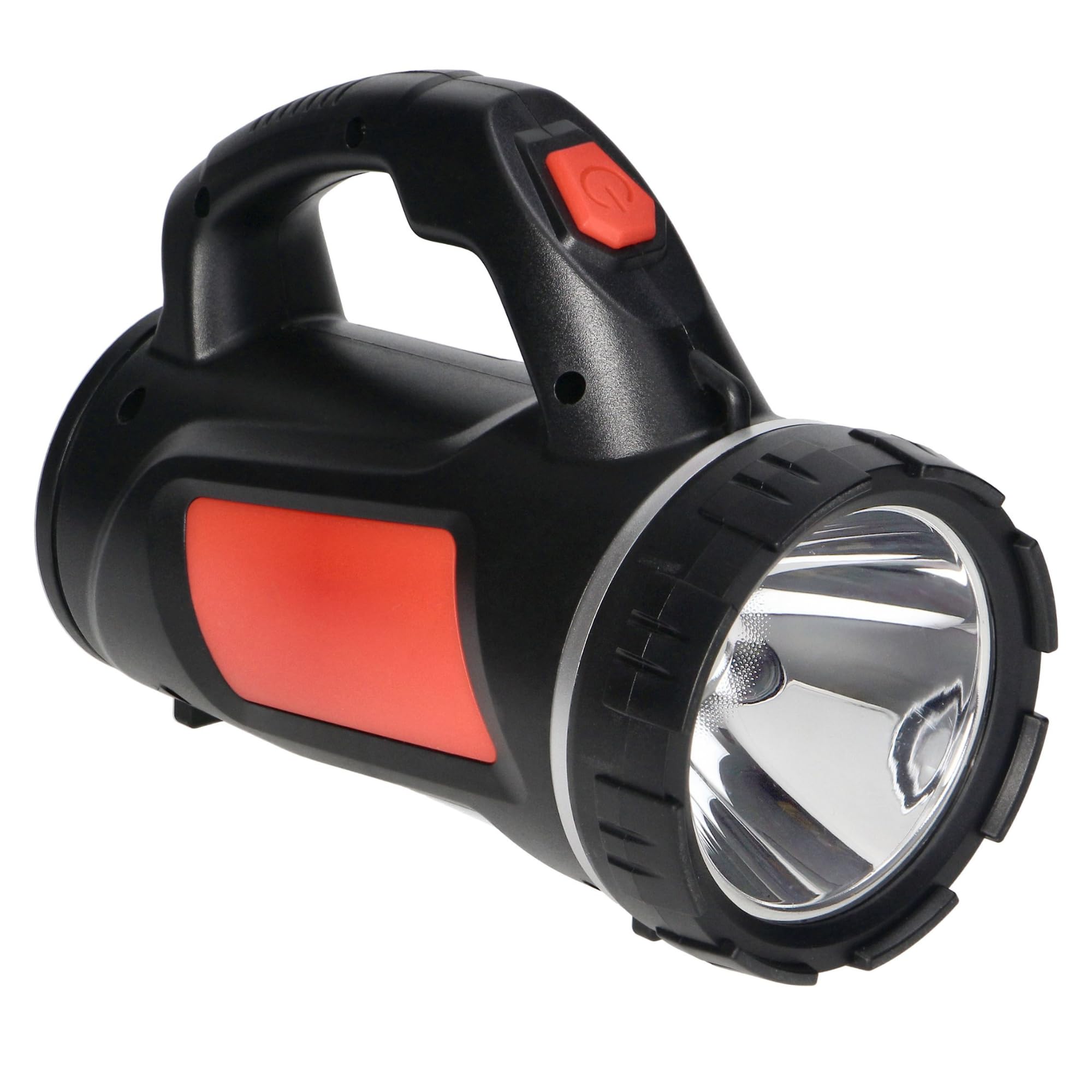 Torcia Led Ricaricabile IPX3 Torcia Led Potente Professionale con 4 Modalità di Lavoro CREE 3W + COB 1W Batteria Inclusa da 1200 mAh Ricarica MicroUSB