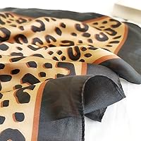 Vista 121 de FONYVE - Pañuelo de satén sedoso de tamaño mediano para mujer, cuadrado, 27.5 x 27.5 pulgadas