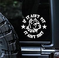 Vista 1 de Sunset Graphics & Decals Calcomanía de vinilo If It Aint Pit It Aint Shit Pitbull Coches Camiones Paredes Furgonetas Ventanas Portátiles