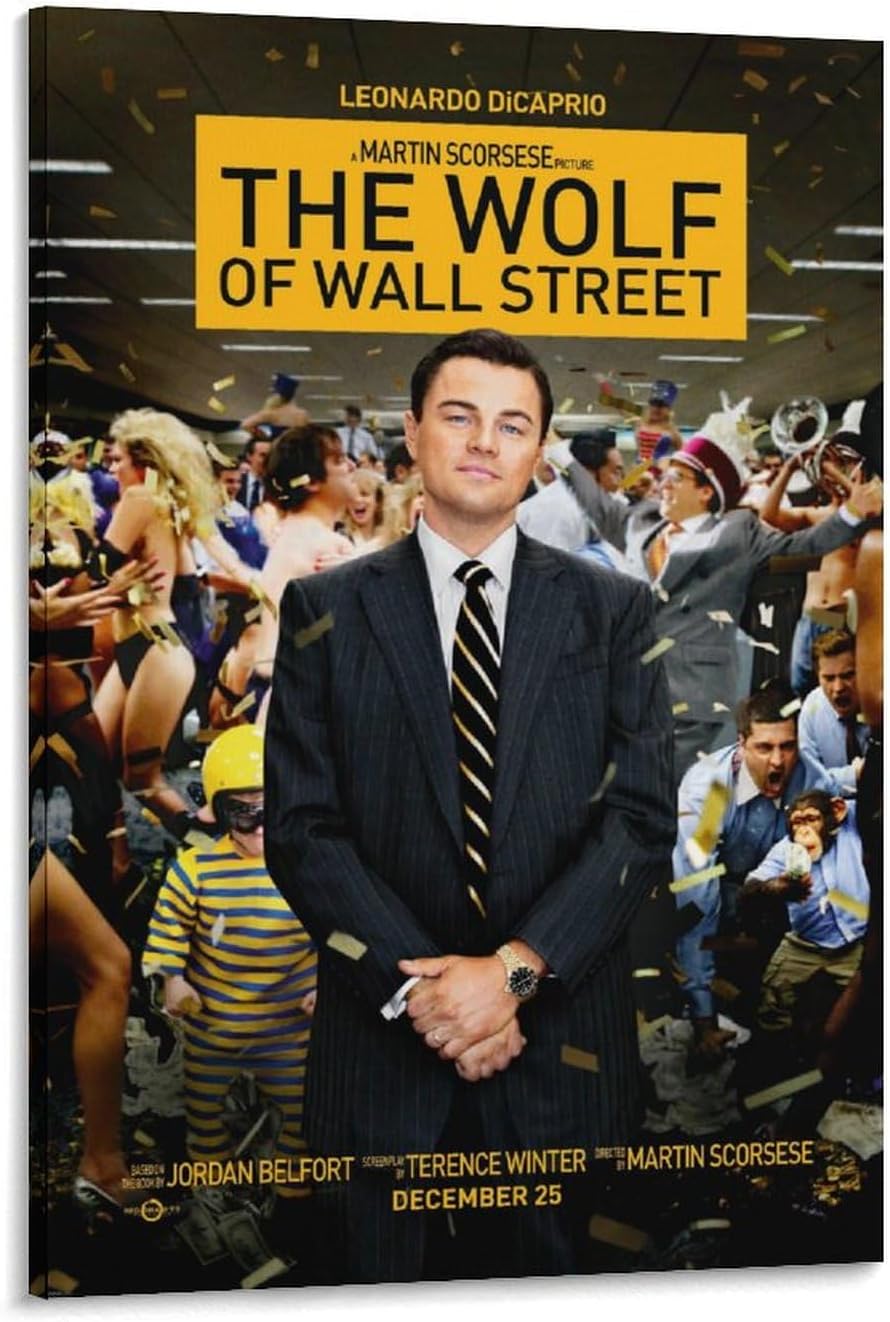 ウォール街　USオリジナル映画ポスター The Wolf of Wall Street映画ウルフオブウォールストリート映画