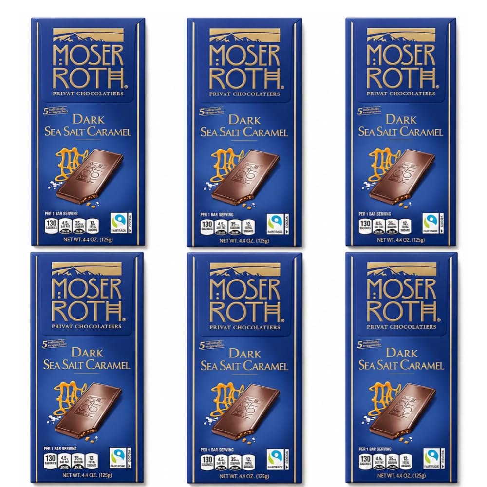 Amazon.com : MOSER ROTH German Dark/Sea Salt/Caramel Chocolate