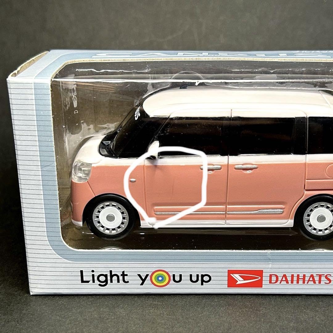 大人気⭐ムーヴキャンバス プルバックカー ダイハツ アプリコットピンクメタリック Amazon.co.jp: ミニカー ダイハツ キャンバス プルバックカー