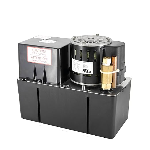 Beckett CB504ULHTS Large Condensate Pump, 460V, 50 Ft Max Lift, High Temp rated 212 degrees