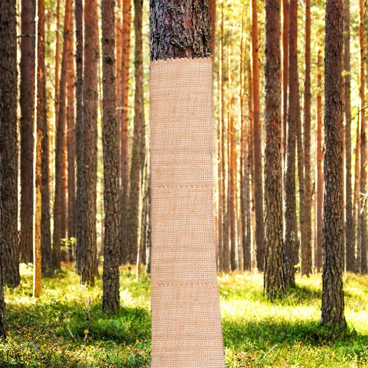Frostschutz Jute Stoffrolle 30cm X 10m für Baumschutz und Pflanzenschutz im Garten und Winter