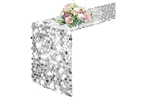 Pufogu Sequin Table Runner