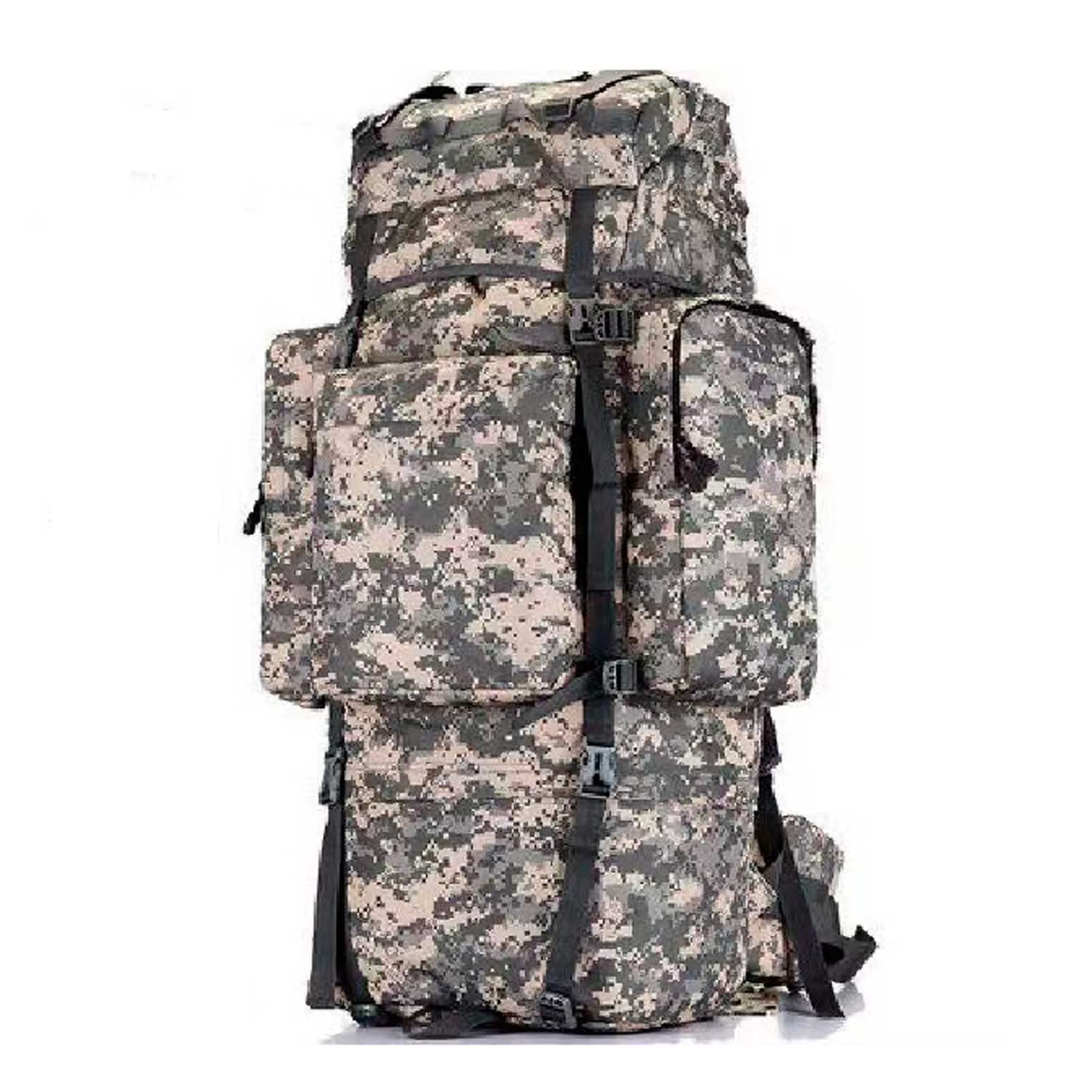 Plecak outdoorowy 70 l, 100 l, wodoodporny, lekki, podróżny, duży plecak, plecak, na kemping, trekking, wędkowanie dla mężczyzn i kobiet, sport, górskie wycieczki, jazda na rowerze, solidny i trwały