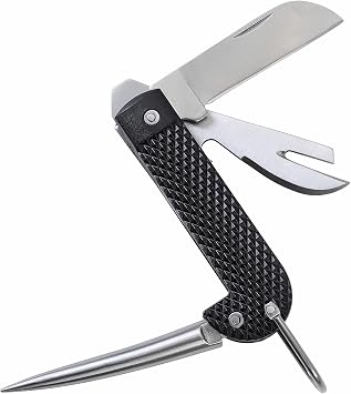 DULEES Marlin Spike Rigging Knife, Multi-Function Sailing Knife Sailor Knife, Suitable for Camping, Boating, Fishing or Sailing Gear, Boat Knife Knotters Tools