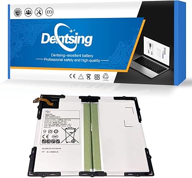 EB-BT585ABE 3.8V 27.74Wh/7300mAh Replacement Battery for Samsung Galaxy 10.1" 2016 SM-T580 SM-P580 SM-T585C SM-P585M SM-T587 SM-T587P Series Tablet EB-BT585ABA 1ICP4/67/103-2
