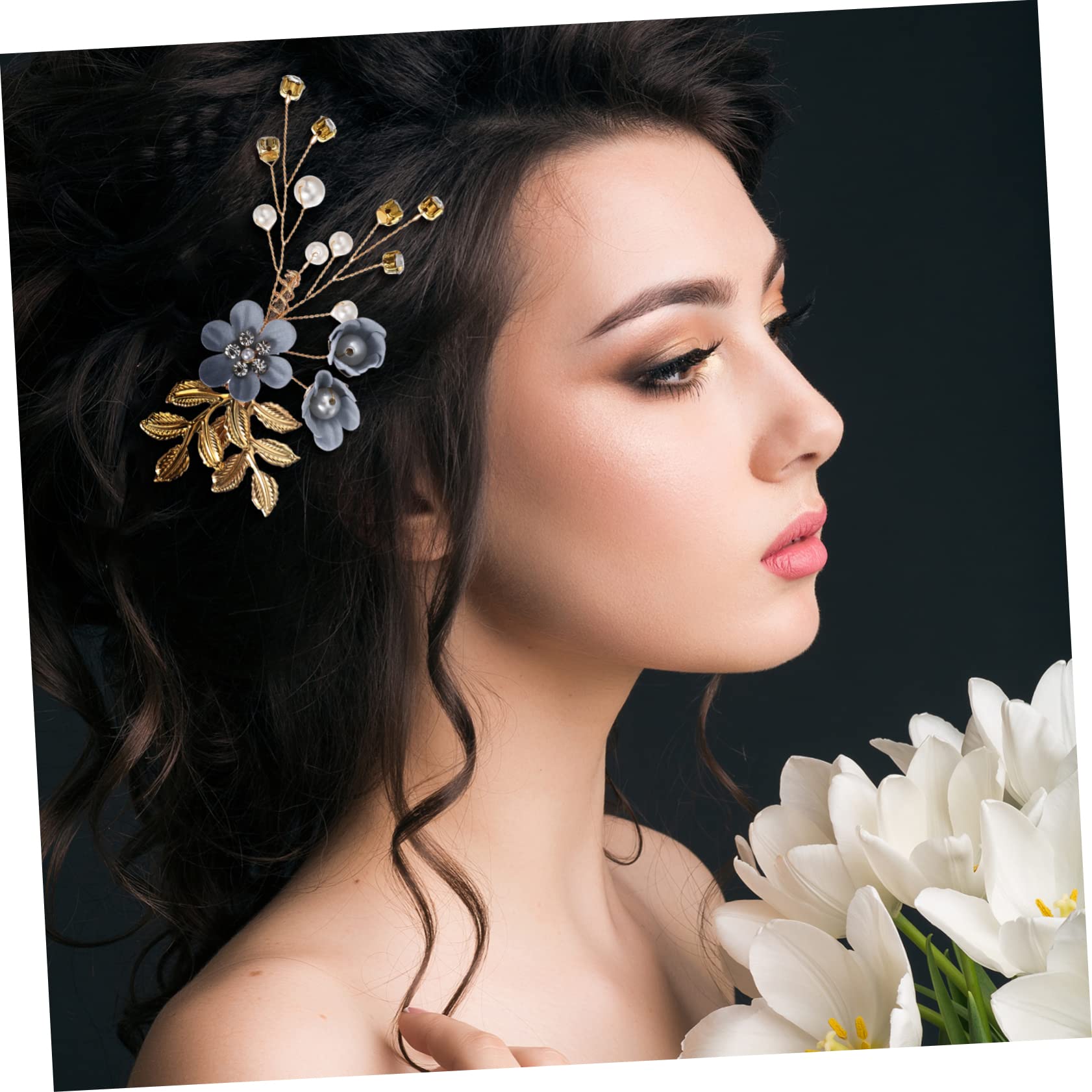 6sätze Retro Haarschmuck Mit Blumen-haarspangen Und Haarnadeln Teiliges Mit Perlen Und Blättern Haaraccessoires Für Hochzeiten Und Besondere Anlässe