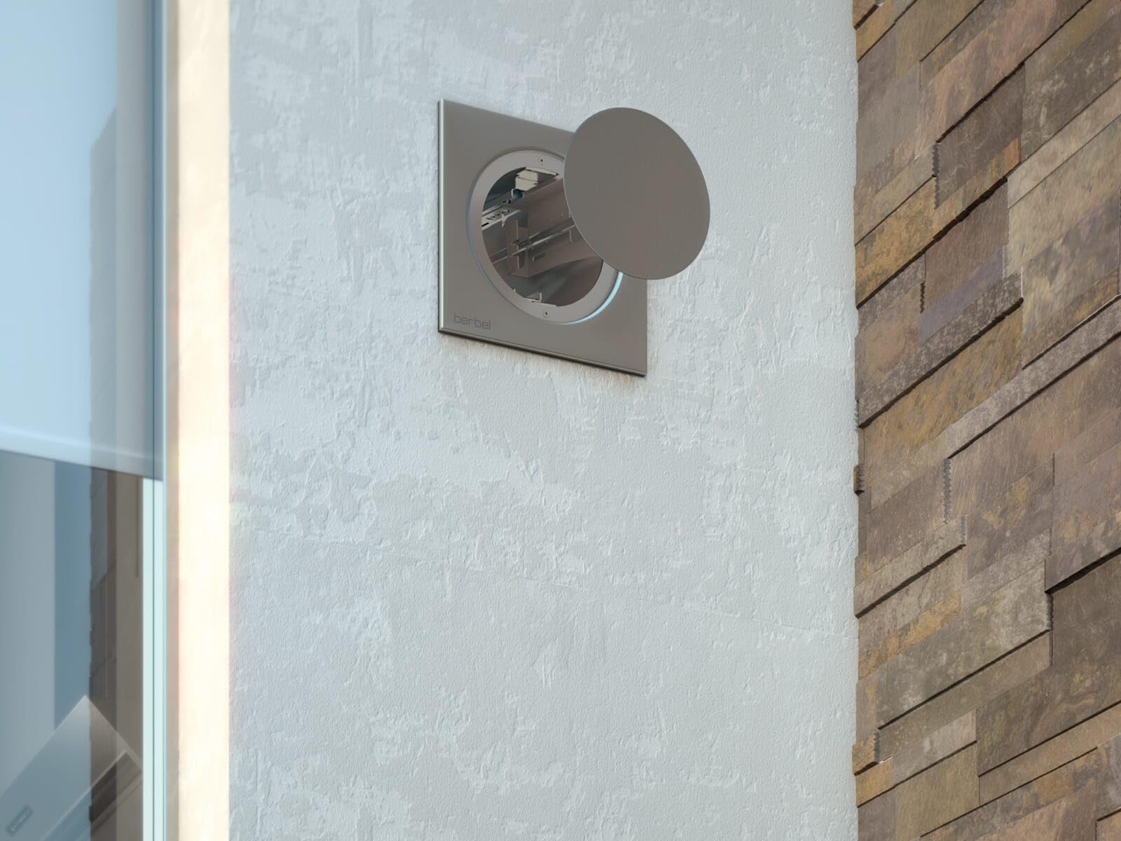 Berbel BMK-L 150 Mauerkasten luftgesteuert Edelstahl