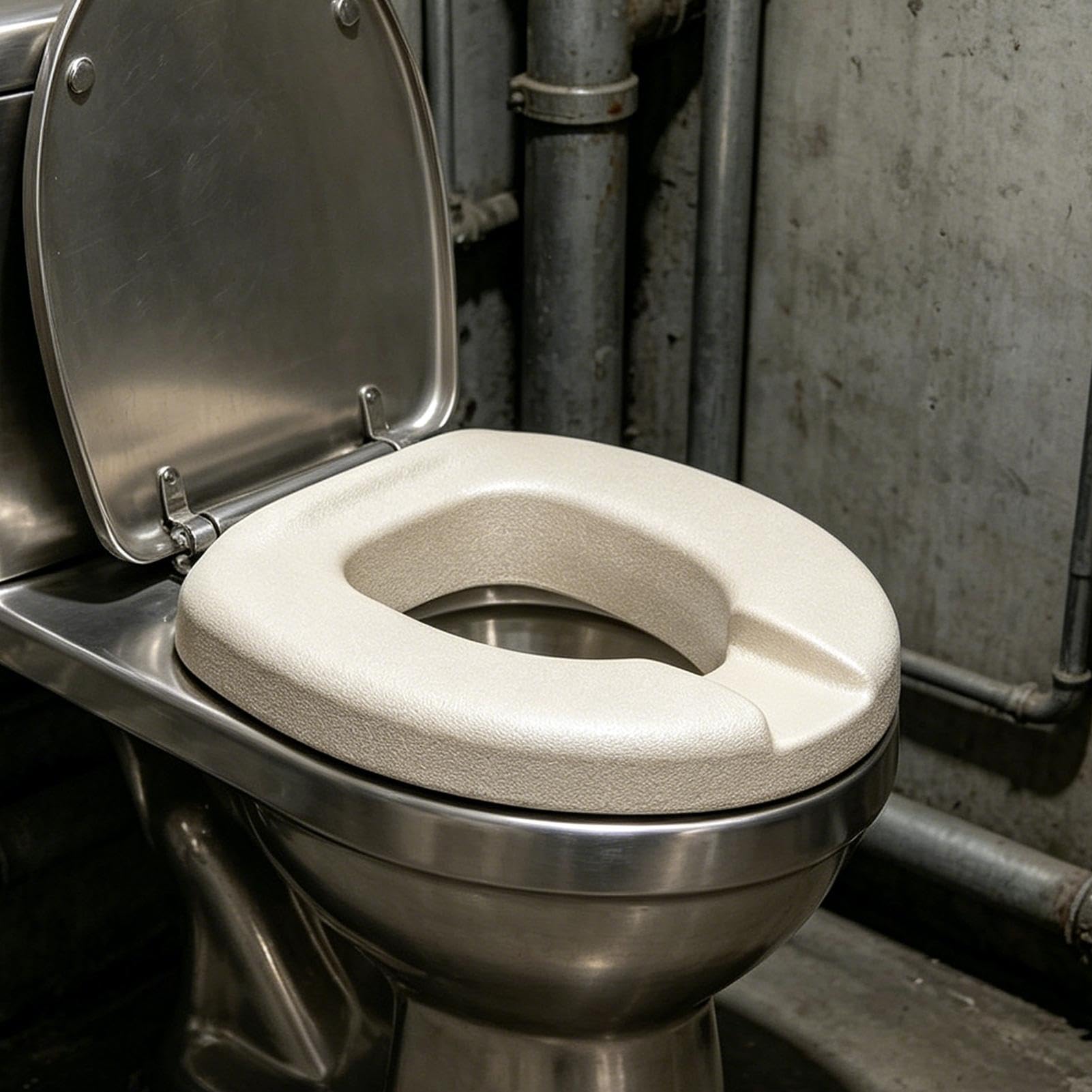 Podwyższenia Deski Sedesowej dla Seniorów Dodaje 8,9 cm wodoodporna | Łatwa w czyszczeniu poduszka sedesowa podwyższająca Dla seniorów i niepełnosprawnych do domu łazienki pod p