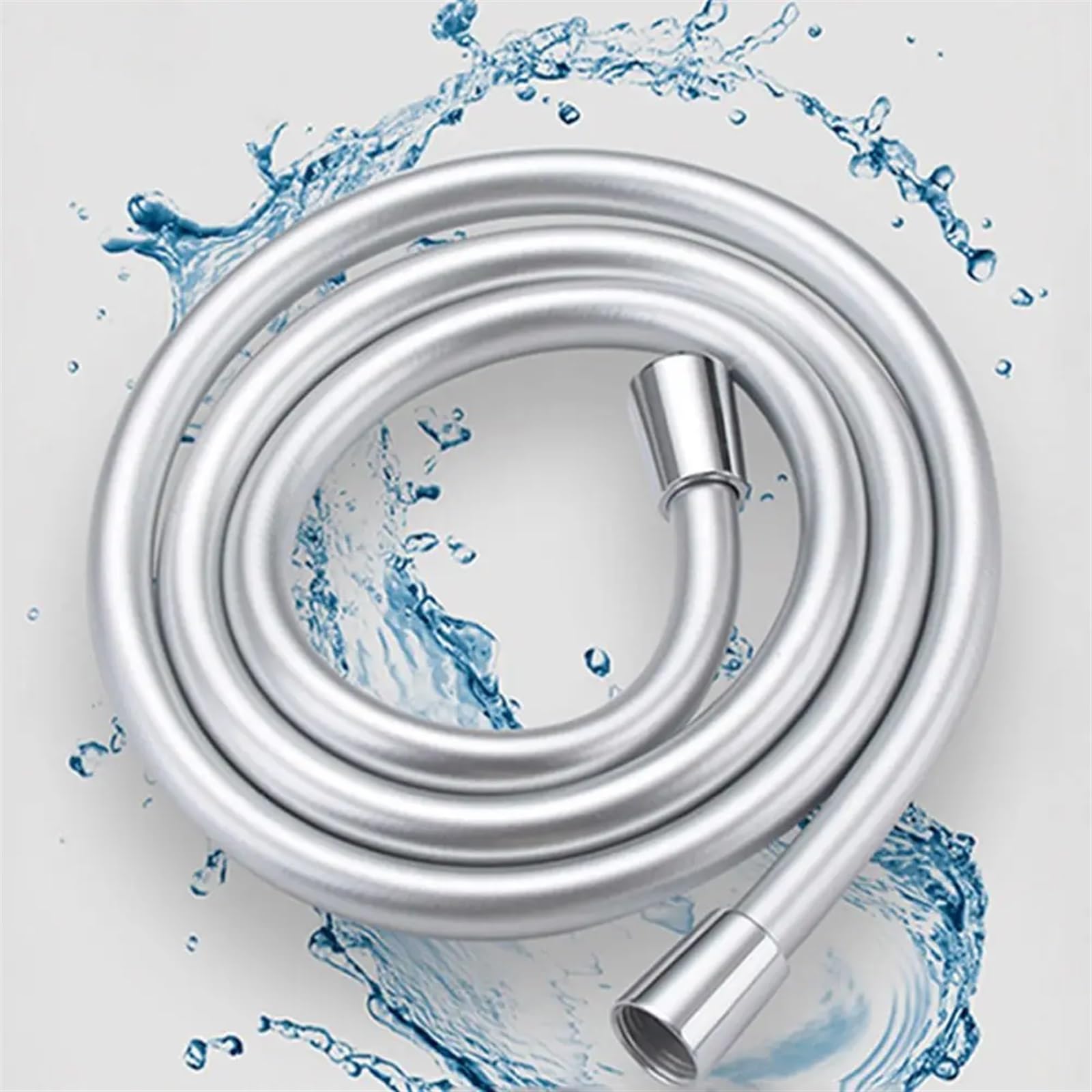 Flexo Ducha Manguera de cabezal de ducha de mano de PVC, 2 uds., 1/1, 5/2m, Flexible, antibobinado, tubo de agua a prueba de explosiones, grifo de baño, tubo de extensión Universal(Type A-3m)